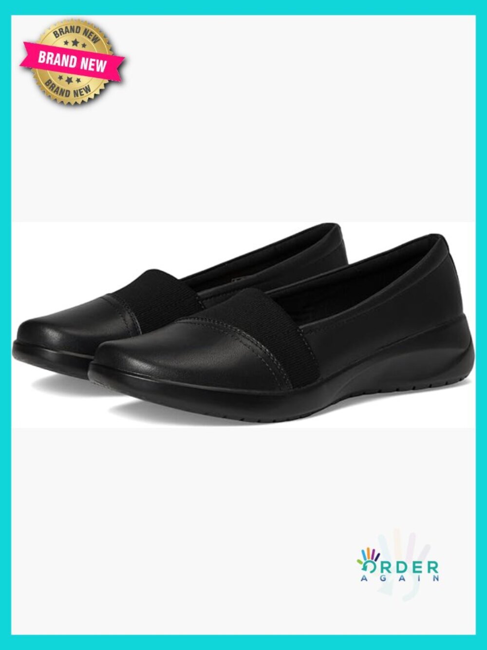 Classic Leather Loafer with Comfort Foam Footbed Easy Entry Traction Sole